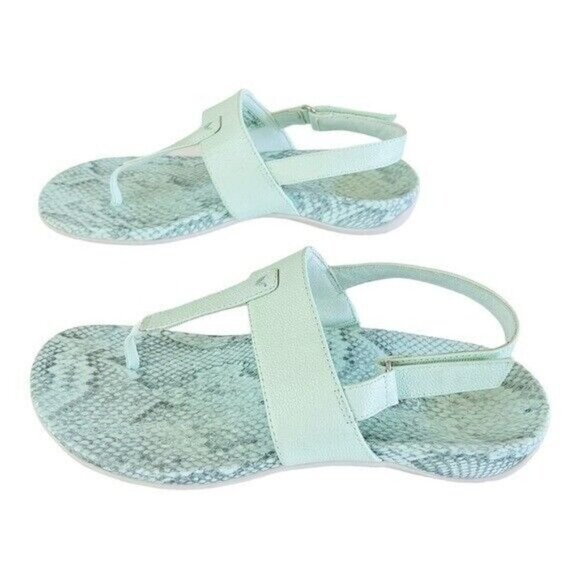 VIONIC Tala T-Strap Seafoam Sandals Orthotic Comfort Size 9 NEW $100 - Picture 3 of 6
